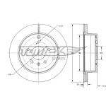 TOMEX Brakes Bremsscheibe